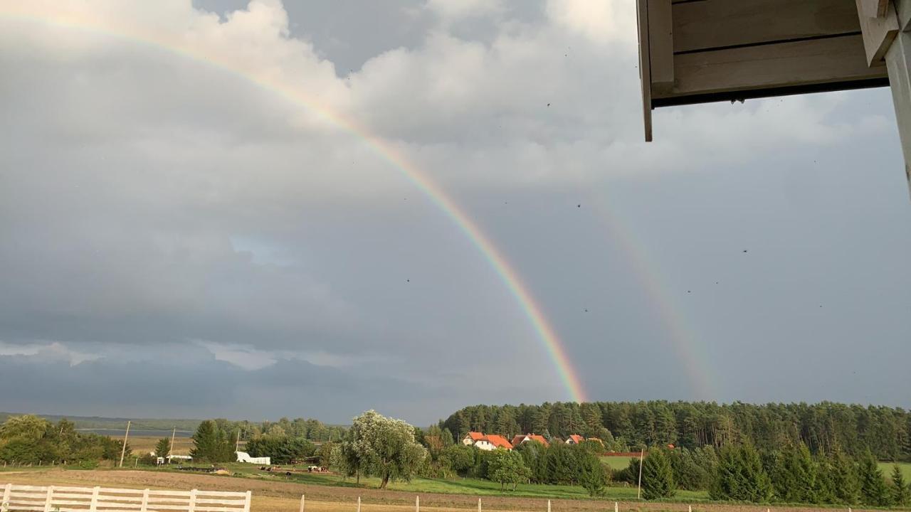 Giżycko-Przerwanki Domki Widok na Mazury Zewnętrze zdjęcie